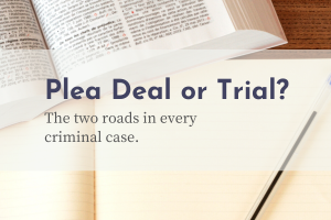 plea deal or trial